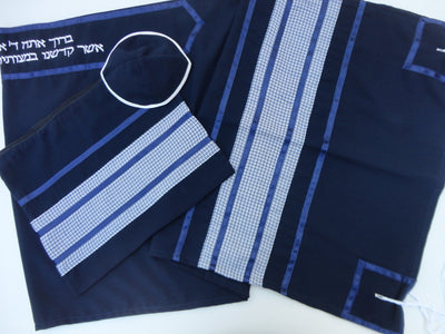 Royal blue tallit