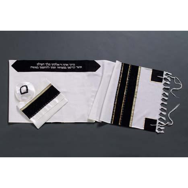 Hand Made Wool Tallit For Men