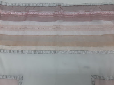 Desert Sunset Wool Tallit, Bat Mitzvah tallit design, girls tallit, womens tallit set by Galiee Silks