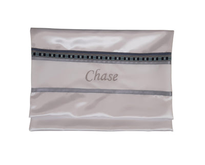 Peace Tallit Bag, Bar Mitzvah Tallit Bag, Personalized Tallit Bag name