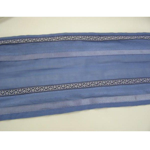 Slate Blue Patterned Tallit