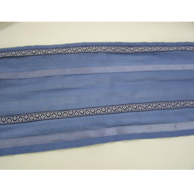 Slate Blue Patterned Tallit