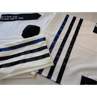 Wool Tallit for Bar Mitzva