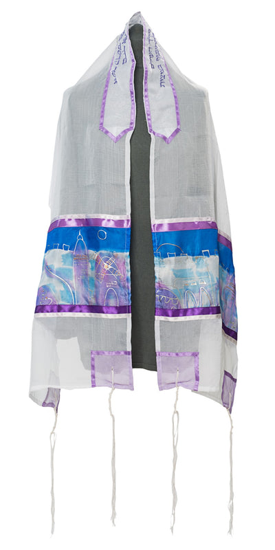 girls tallit by galilee silks