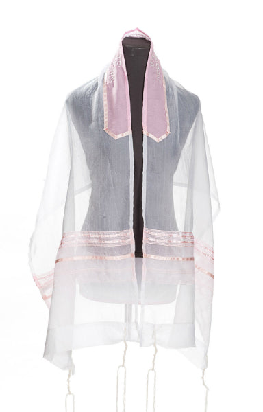 The Pink Stripes Tallit