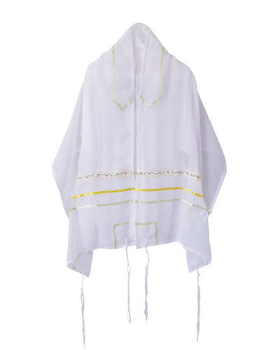 Delicate Summer Flowers Tallit for Girl, Bat Mitzvah Tallit, Girl's Tallit, Sheer Tallit New