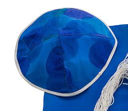 Silk Tallit for girl, Bat Mitzvah Tallit, Hand made Tallit, Girls Tallit, Womens kippah by Galilee Silks